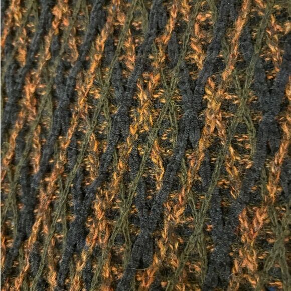 JJ Farmer Vintage Wool Blend Sweater Textured Knit V Neck Retro Mens Size XL - Picture 5 of 9